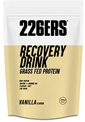 226ERS Recovery Drink | Integratore Per Il Recupero A Base Di Proteine Whey, Creatina, Carboidrati, Trigliceridi E L-arginina, Senza Glutine - Gr, Vaniglia, 1000 Grammo