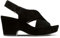 Clarks Femme Maritsa Lara Sandales Bride Cheville, Black SDE, 38 EU