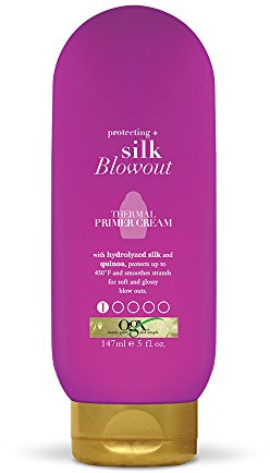 OGX Protecting + Silk Blowout Thermal Primer Cream, 5 Ounce (64051)