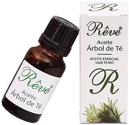 REVE Aceite de Árbol de Te Puro 100% Natural - Orgánico - 17 ml - Cosmética de Calidad
