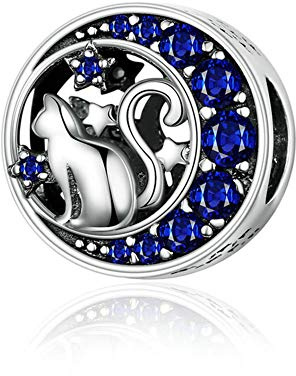 Charm de chat, 925 argent sterling, charm de chien, chameau, lapin, dauphin, papillon, charm pour bracelet Pandora, tous