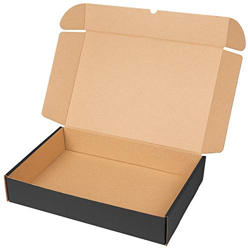 Packer Pro Lot de 25 boîtes en carton pour e-commerce et auto-assemblage de cadeaux, grand, 40 x 30 x 8 cm