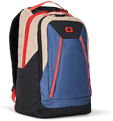 OGIO Bandit Pro Rucksack, Hellbraun/Blau/Rot, 20 Liter, Bandit Pro Rucksack
