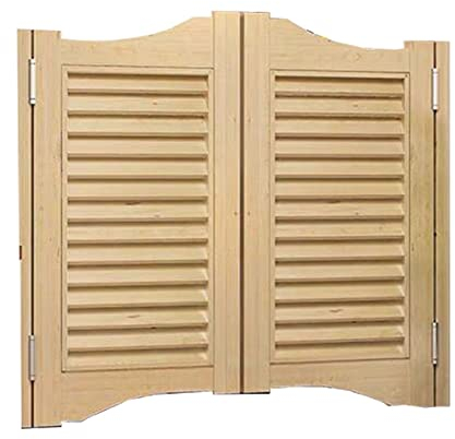 SRHIMEOS Puerta Abatible Madera Interior 60x70cm, Puerta Abatible De Salón, Puertas Batientes De Café, Puerta Vaiven