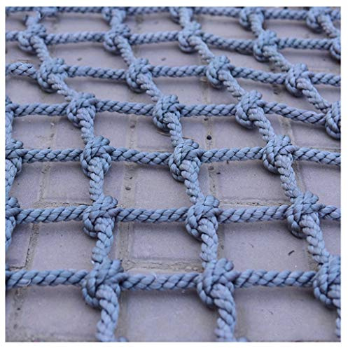 Red de carga de escalada para niños, equipo de gimnasio en la selva, red de seguridad de 8 mm para juegos de columpios y escalada, hamaca de seguridad de 1 x 1 m