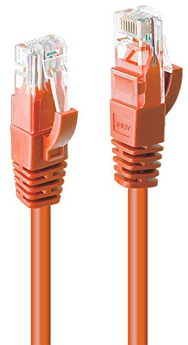 Lindy 10m Cat.6 U/UTP Ethernet Cable, Orange