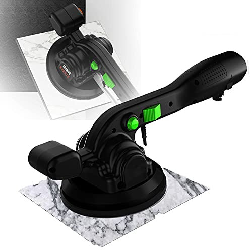 Ventosa Vibrante per Piastrelle, Manuale per Piastrellista Macchina per Livellamento Automatico Piastrellista Vibratore per Piastrella Strumento per Piastrellista (Adatto per Piastrelle da 60-100 Cm)