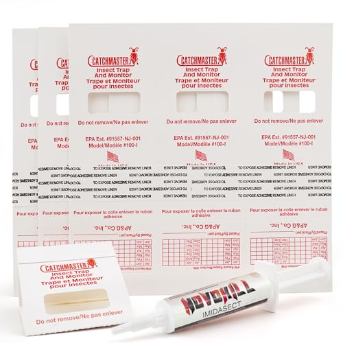 Novokill Set Anti-Cafards | 9 Pièges Premium + 1 Gel Professionnel | Produit Insecticide Puissant Contre Nuisibles