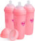Supergirl DC Comics - Biberons doubles anti-coliques Herobility – 12 fl oz/340ml – Lot de 3