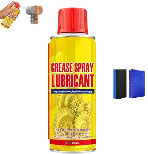 Sverniciatore Metallo, Spray lubrificante antiruggine e sverniciatore per metalli, olio penetrante multiuso, lubrificante ad azione rapida, sciogliruggine per veicoli, utensili, catene, bulloni，1pc