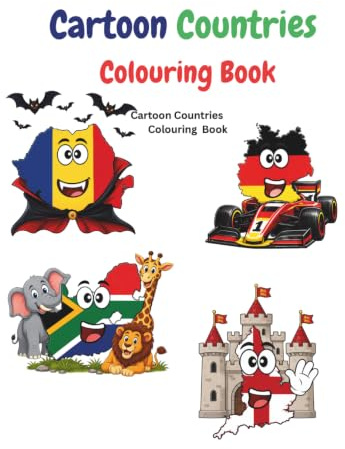 Cartoon Countries Colouring Book