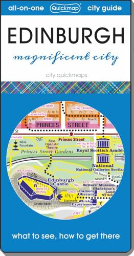 Edinburgh - magnificent city : Map guide of What to see & How to get there