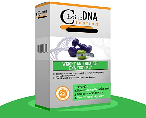 Healthy Weight DNA Test Kit + Report | All Lab Fees Included | Confidential & Dependable Lab Based Testing Results Within 6 Weeks