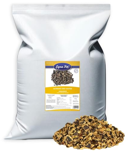 Lyra Pet® 10 kg caroube | Riche en Fibres, vitamines & protéines | Complément Alimentaire pour Oiseaux Sauvages & Petits rongeurs | Nourriture pour Oiseaux Riche en nutriments Toute l'année