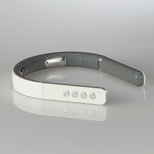 Coopers of Stortford - Foldable EMS Neck Massager for Neck and Shoulder Pain Relief - 6 Massage Modes, 9 Intensity Levels with Heat - USB Rechargeable Portable Device