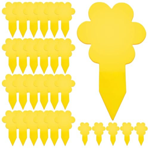 Fungus Gnat Killer - 30 Traps - Highly Effective and Ecological Yellow Sticky Traps Fruit Fly Trap for Fruit Flies, Fungus Gnat and Whitefly - Easy-to-Use - Up to 3 Months,fruit ninja