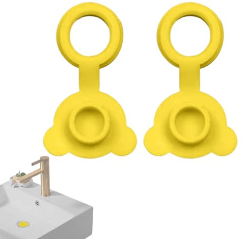Taquero De De Silicona: Enchufe De Universal De 2 Piezas- Tuber De Cobertura De Drenaje De | Tope De Drenaje A Prueba De Fugas para Bidet De Fregadero De Baño De Bebé | Enchufe De