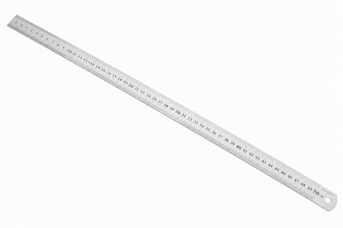 DAUMKINO Règle Acier Inoxydable 50 cm
