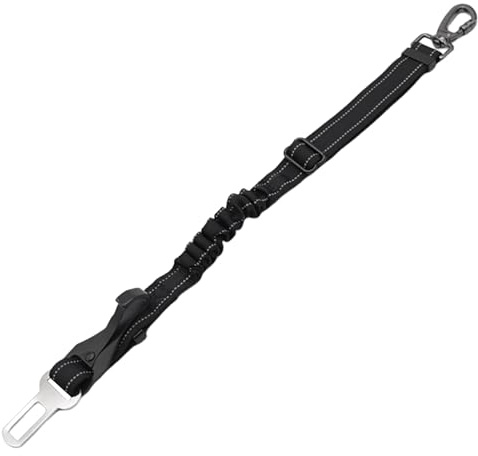 Flexibelt säkert koppel – hundbilsäkerhetsbälte, hundbälte för fordon, hundbälte, hundbälten | säkerhetssele rem för husdjur resor utomhusresor dagliga promenader | För fordonsbilar SUV:ar Equ