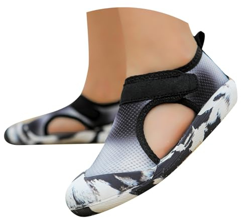 Scarpe Scoglio Bambino Scarpe Barefoot Bambino Bimbo da Trekking Bambina Luci 26 Corsa Ginnastica Ragazzo 36 Primavera Impermeabili Tela Bimba Mocassino Estivo Ortopediche Bambini Minimaliste 25