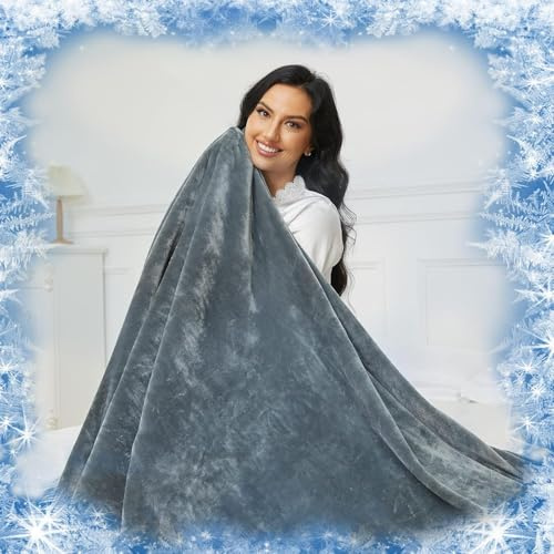 Coperta Rinfrescante Estiva 220X240cm – Doppio Lato Morbido e Traspirante, Senza Elettricità, Tessuto Delicato sulla Pelle per Dormire Bene