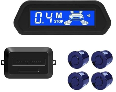 Parkeringssensorer Parkeringssensorsats För Backningsradar Bak Med Parktronic backövervakning 12V 22 Mm Detektordisplay