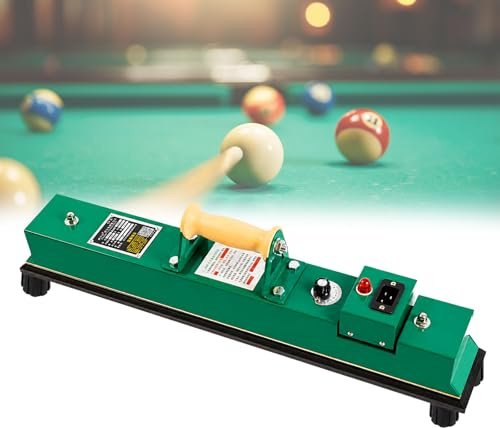 Billiards Table Cloth Iron, 670mm Pool Table Cloth Iron with Aluminum Plate, Adjustable Temperature 60-120 ℃, Fast Heating Billiards Irons, Professional Snooker Table Iron for Billiard Room Game Room
