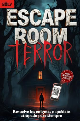 Escape Room Terror: El libro de enigmas interactivo para los adultos amantes del terror (Libros Escape Room 2.0)