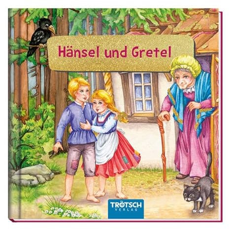 TRÖTSCH - Mein klitzekleines Kinderbuch Hänsel und Gretel | Handliches Märchenbuch über Hänsel und Gretel: Bilderbuch mit liebevollen Illustrationen und detailreichen Szenen | Ab 3 Jahren