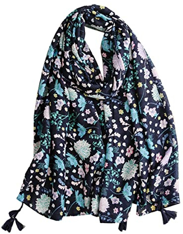 Ecroon halsduk elegant damhalsduk bandana varm lätt halsdukar halsdukar stolor för vintern flicka gåva, c, En Storlek
