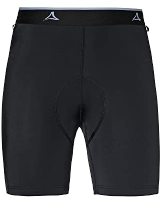 Schöffel Damen Skin Pants 2h L, atmungsaktive Radhose mit Polster und 4-Wege-Stretch, Fahrrad Unterhosen mit bakteriostatischer Silbernitrat-Behandlung, black, 38