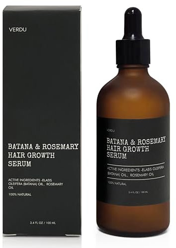 Batana Oil Enriched with Rosemary Oil For Hair Growth, Advanced Hair Growth Serum - Hair Thickening & Repair Solution for Men & Women, Effective Hair Loss, Dry Scalp & Damaged Hair Treatment