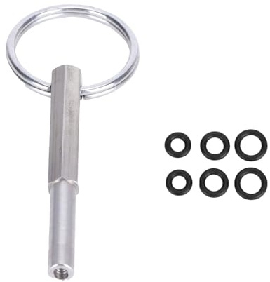 GERUI Chiavi a testa ovale,Macchina da caffè portatile in acciaio inox, strumenti di riparazione a testa ovale strumento di riparazione per macchina da caffè (1)