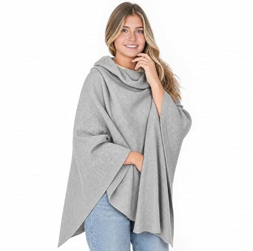 Cashmere Wool Blend Wrap for Women, Pashmina Shawl Scarf Travel 78x27