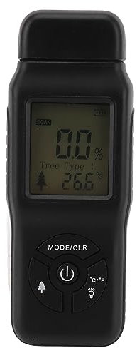 Testeur d'humidité portable et précis pour le bois, matériau de construction, papier, affichage numérique, pour diverses occasions