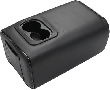 Bracciolo per auto Bracciolo auto per seconda per fila posteriore bracciolo centrale posteriore scatola bracciolo 2 file portabicchieri bracciolo centrale scatola per universale(B)