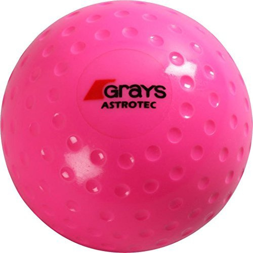 Grays Hockey Sports Match Play Pvc Dimpled Astrotec Ball Fluoro Pink 5. 5 Oz