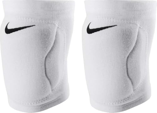 Nike Streak Dri-Fit Volleyball Knee Pads (White, XS/S)