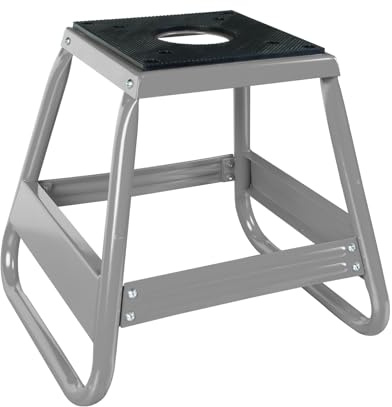 Motorcycle Stand Lift Dirt Bike Stand, Universal Panel Dirtbike Stand Jack Fit for Yamaha, for Honda and Suitable for Kawasaki, 1000LBS Capacity Removable Maintenance Motocross Stand Silver