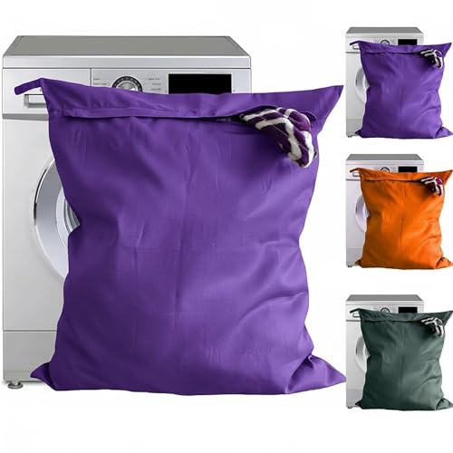 Majestic Ally Horse Dog Pets Laundry Bag - Washing Bag for Blankets, Rug, Boots, Leads, Harness (Purple)