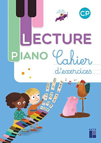 Lecture Piano CP - Cahier d'exercices (édition 2017)