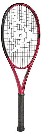 Dunlop Sports CX Team 275 Pre-Strung Tennis Racket, 1/8 Grip, Red/Black
