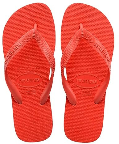 Havaianas Unisex Flip Flops, Red Crush,1/2 UK