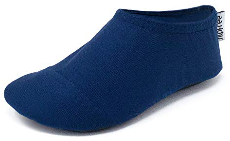 Slipfree Non-Slip Shoes for Girls and Boys. Light, Soft and Comfortable, Unisex Kids Beach Water Shoes with Protective Sole, Ideal for Holiday, Sports and Home. Jack, Age 18-36 Months Navy