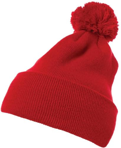 Flexfit unisex - vuxen Mössa Cuffed Pom Pom Stickad Mössa