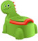 HIYAA Traning, Toilet Seat for Baby Boys Girls Toddler, Potty Chair for Ages 1-6 with Removable Urinal Pot/Splash Guard/Lid/Back Rest, Green