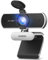 UGREEN Webcam Full HD 1080P 30FPS USB A PC Camera 2 Microfono 85° Angolo di Visione per Windows MacOS Linux Supporto Youtube Streaming Skype Video Calling Zoom Videoconferenze(Grigio Argento)