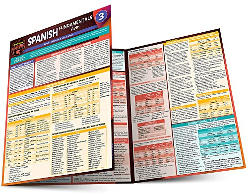 Spanish Fundamentals 3 - Verbs: a QuickStudy Laminated Reference Guide