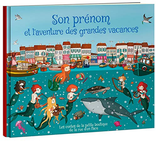 I bambini Roy – Nome e L'Avventure des Grandes Vacances – Libro personalizzabile a nome del bambino – Idea regalo – 4 – 7 anni – Copertina Cartonata – 18 x 21 cm – 50 pagine – Made in France