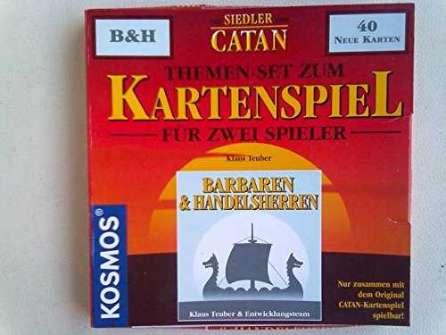 Die Siedler von Catan, Themen-Set zum Kartenspiel, Barbaren & Handelsherren (Spiel-Zubehör), 40 Karten